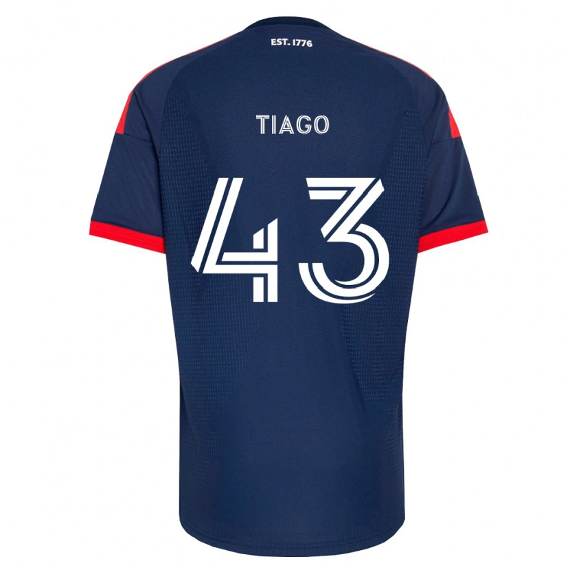 Danxen Heren Santiago Suárez #43 Koninklijk Blauw Rood Wit Thuisshirt Thuistenue 2026/27 T-Shirt België