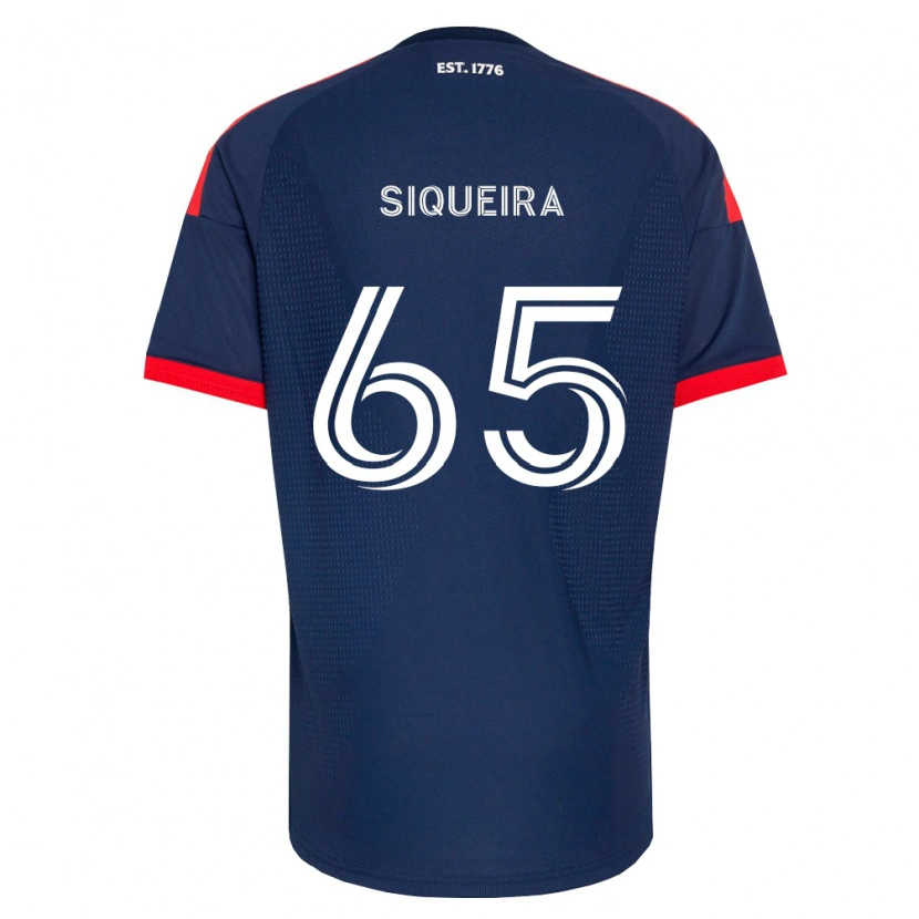Danxen Heren Judah Siqueira #65 Koninklijk Blauw Rood Wit Thuisshirt Thuistenue 2026/27 T-Shirt België