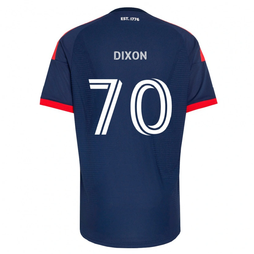 Danxen Heren Daniel Dixon #70 Koninklijk Blauw Rood Wit Thuisshirt Thuistenue 2026/27 T-Shirt België