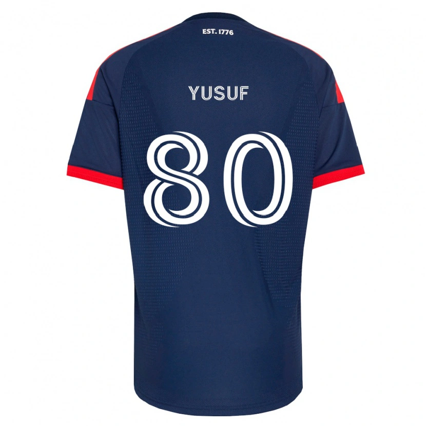 Danxen Heren Alhassan Yusuf #80 Koninklijk Blauw Rood Wit Thuisshirt Thuistenue 2026/27 T-Shirt België