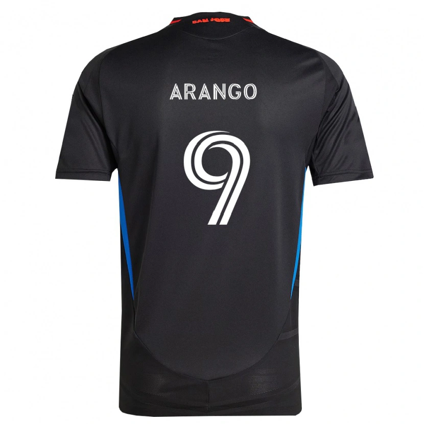 Danxen Heren Cristian Arango #9 Blauw Wit Zwart Thuisshirt Thuistenue 2026/27 T-Shirt België