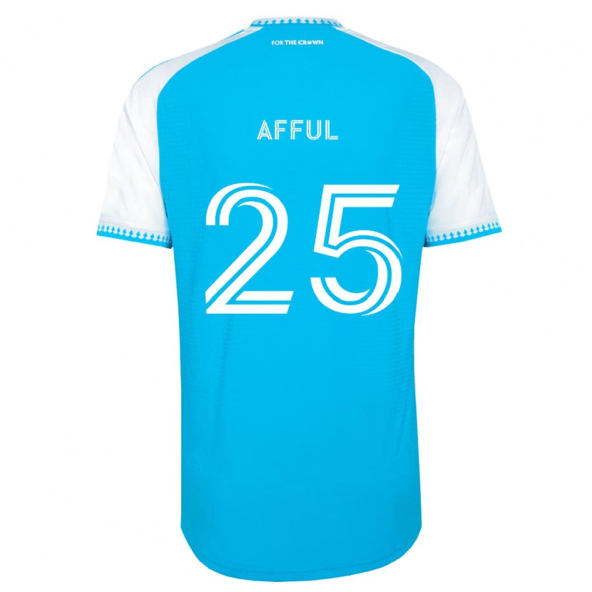 Danxen Heren Harrison Afful #25 Hemelsblauw Wit Zwart Thuisshirt Thuistenue 2026/27 T-Shirt België