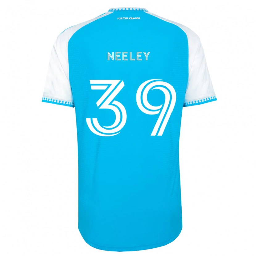 Danxen Heren Jack Neeley #39 Hemelsblauw Wit Zwart Thuisshirt Thuistenue 2026/27 T-Shirt België