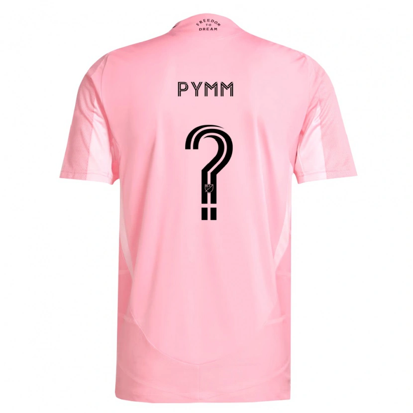 Danxen Heren Jack Pymm #0 Roze Zwart Thuisshirt Thuistenue 2026/27 T-Shirt België