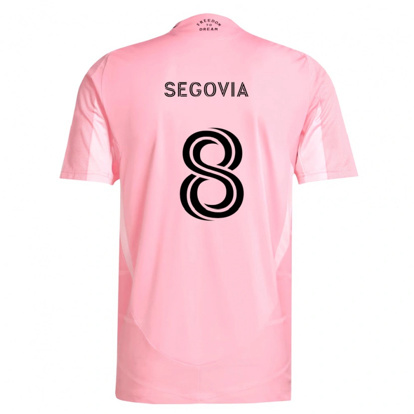 Danxen Heren Telasco Segovia #8 Roze Zwart Thuisshirt Thuistenue 2026/27 T-Shirt België