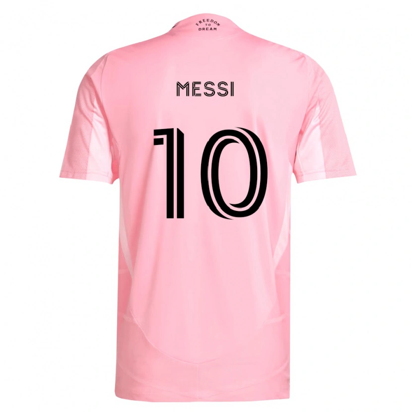 Danxen Heren Lionel Messi #10 Roze Zwart Thuisshirt Thuistenue 2026/27 T-Shirt België