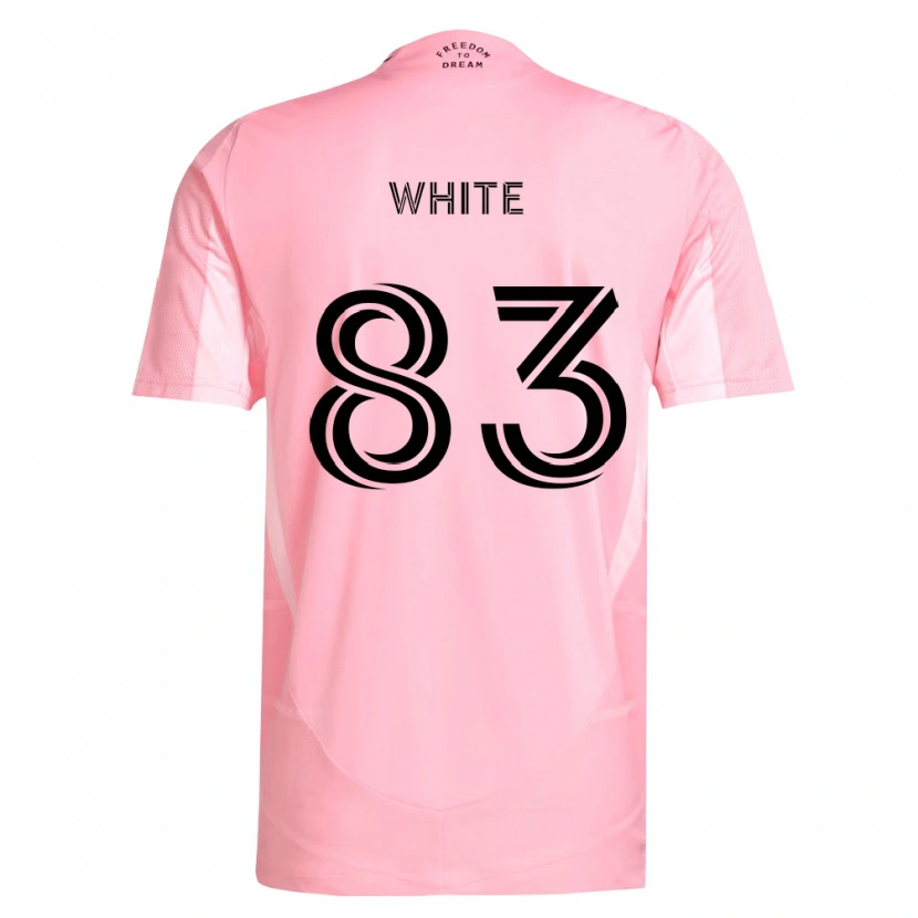 Danxen Heren Rondell White #83 Roze Zwart Thuisshirt Thuistenue 2026/27 T-Shirt België
