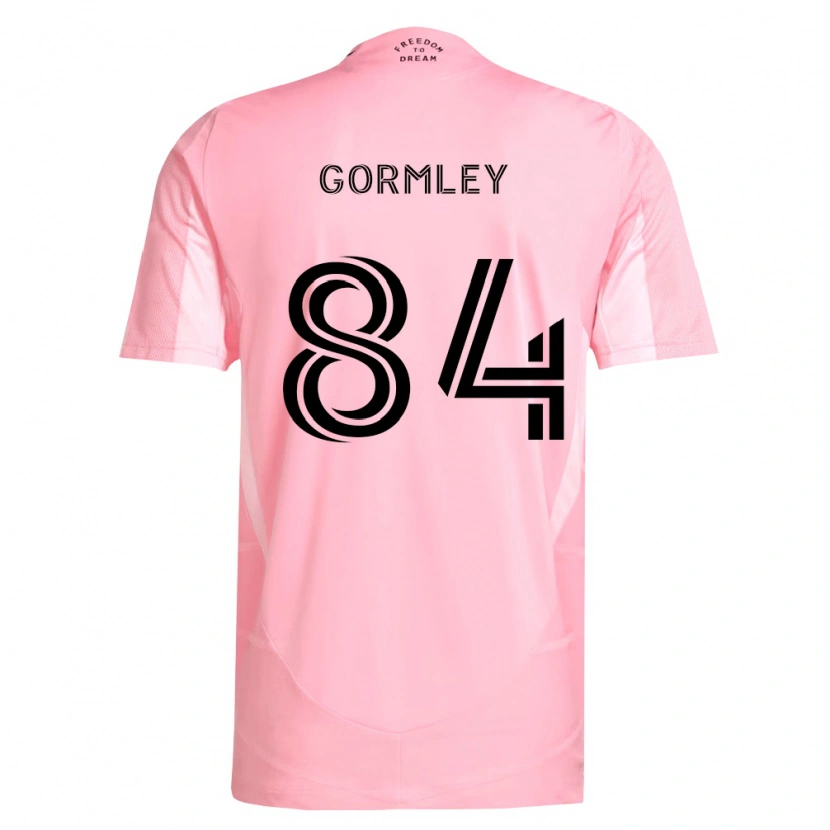 Danxen Heren Sean Gormley #84 Roze Zwart Thuisshirt Thuistenue 2026/27 T-Shirt België