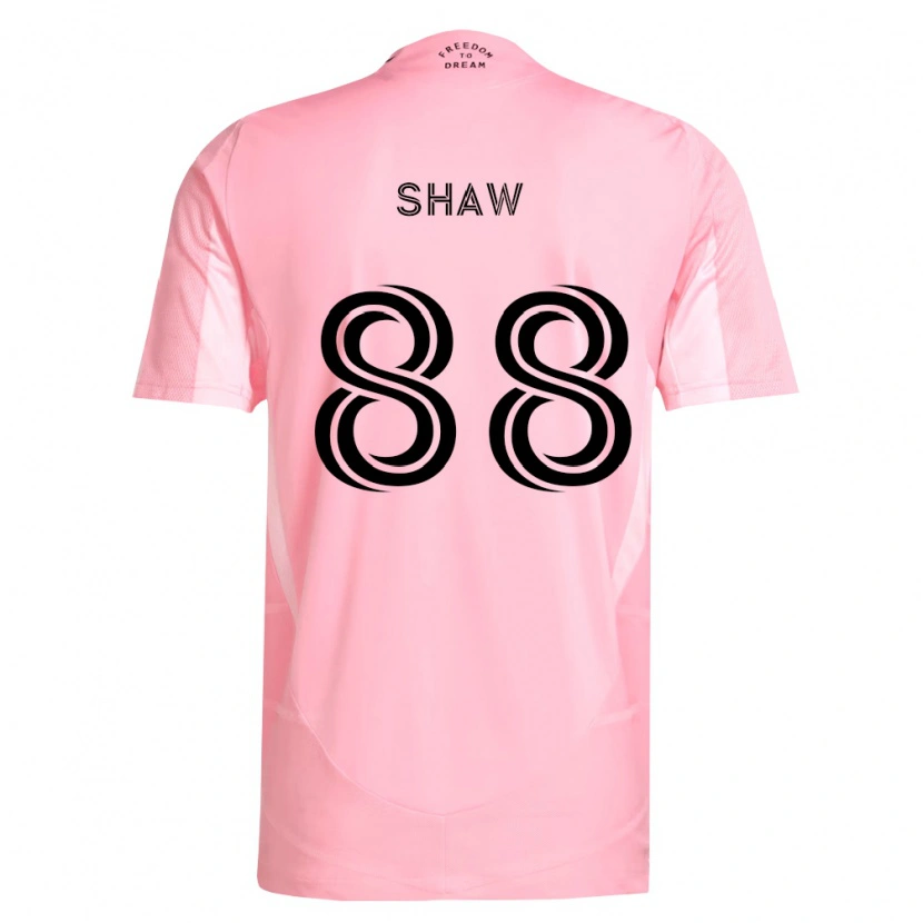 Danxen Heren Alexander Shaw #88 Roze Zwart Thuisshirt Thuistenue 2026/27 T-Shirt België