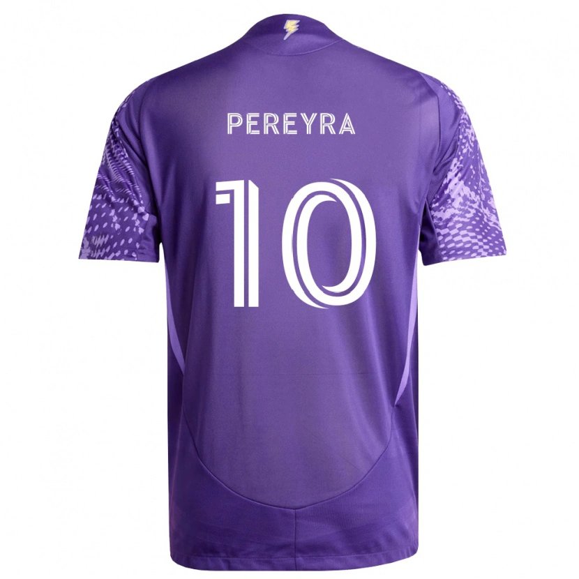 Danxen Heren Mauricio Pereyra #10 Paars Wit Thuisshirt Thuistenue 2026/27 T-Shirt België