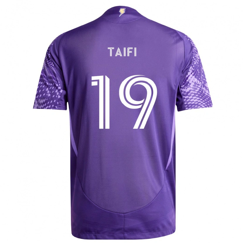Danxen Heren Zakaria Taifi #19 Paars Wit Thuisshirt Thuistenue 2026/27 T-Shirt België