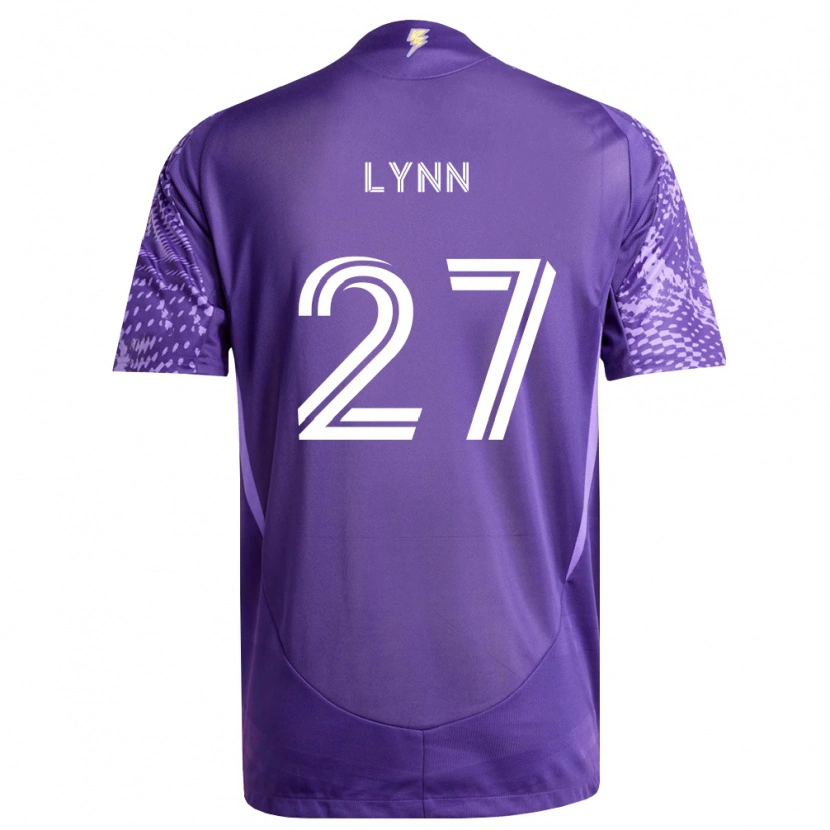 Danxen Heren Jack Lynn #27 Paars Wit Thuisshirt Thuistenue 2026/27 T-Shirt België