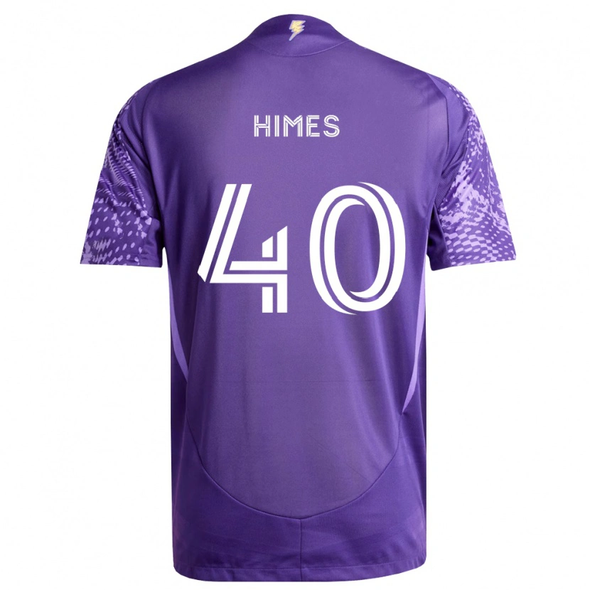 Danxen Heren Tristan Himes #40 Paars Wit Thuisshirt Thuistenue 2026/27 T-Shirt België