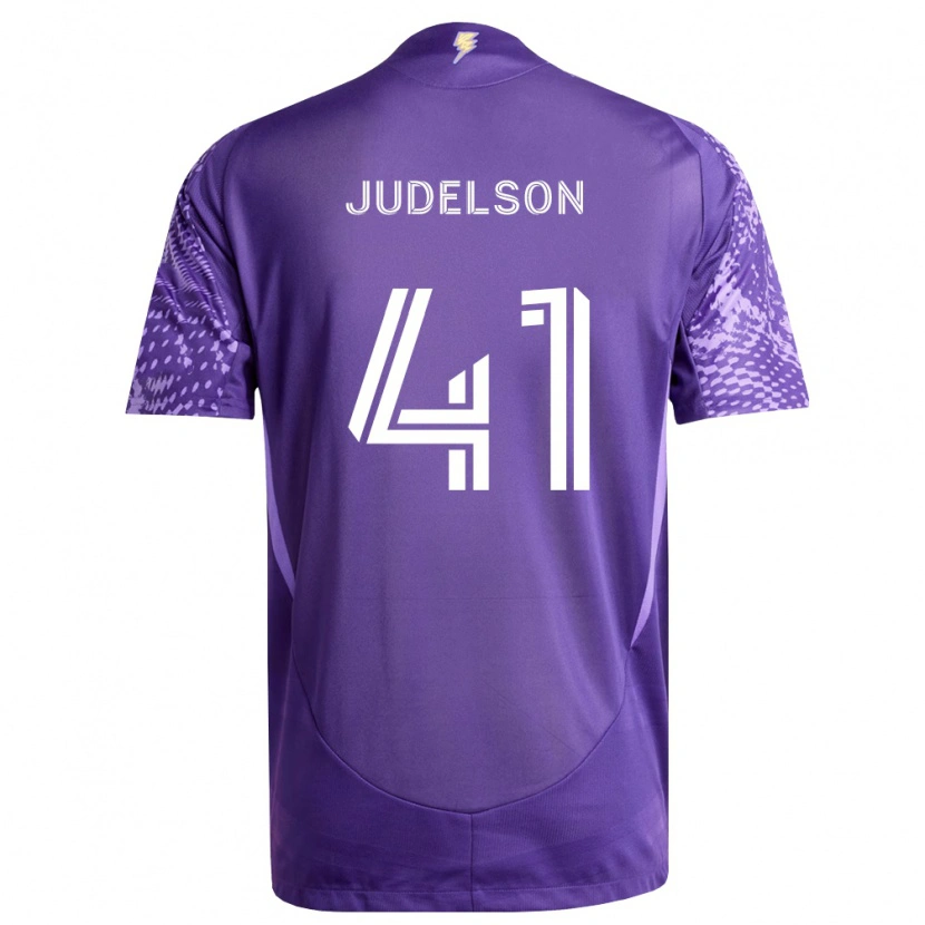 Danxen Heren Dylan Judelson #41 Paars Wit Thuisshirt Thuistenue 2026/27 T-Shirt België