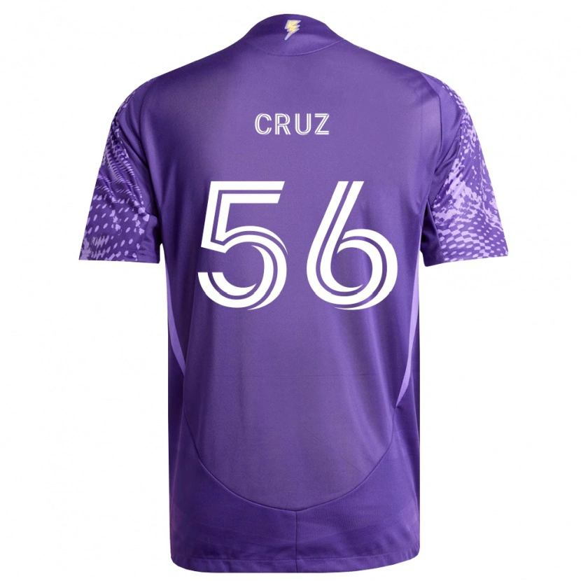 Danxen Heren Pedro Cruz #56 Paars Wit Thuisshirt Thuistenue 2026/27 T-Shirt België