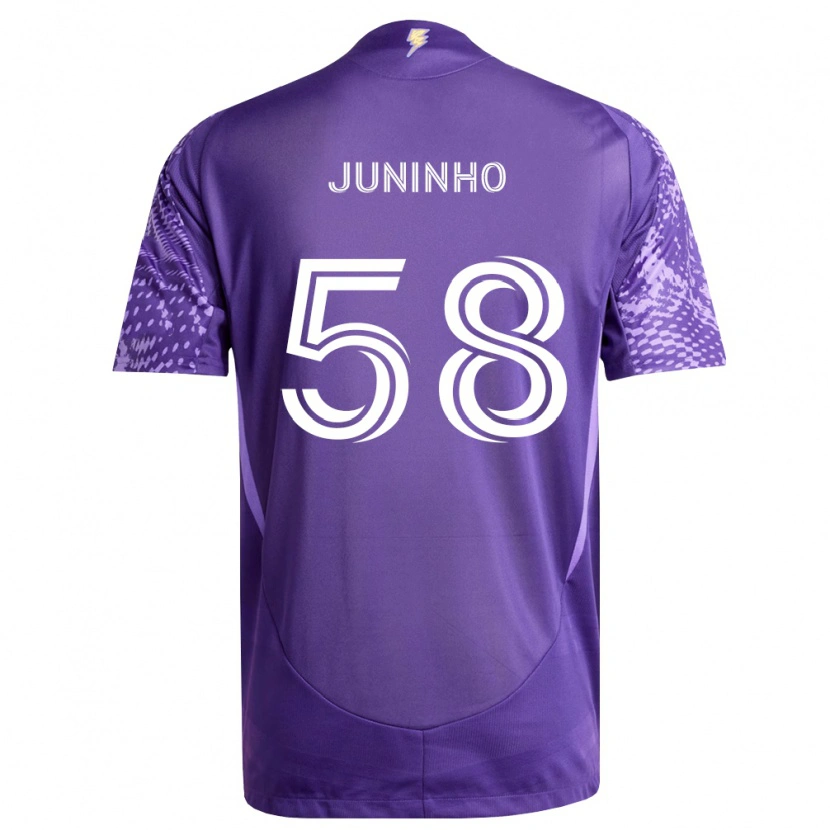 Danxen Heren Juninho #58 Paars Wit Thuisshirt Thuistenue 2026/27 T-Shirt België