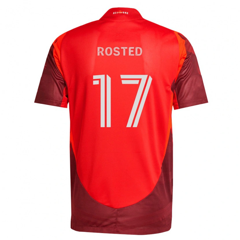 Danxen Heren Sigurd Rosted #17 Bordeauxrood Thuisshirt Thuistenue 2026/27 T-Shirt België