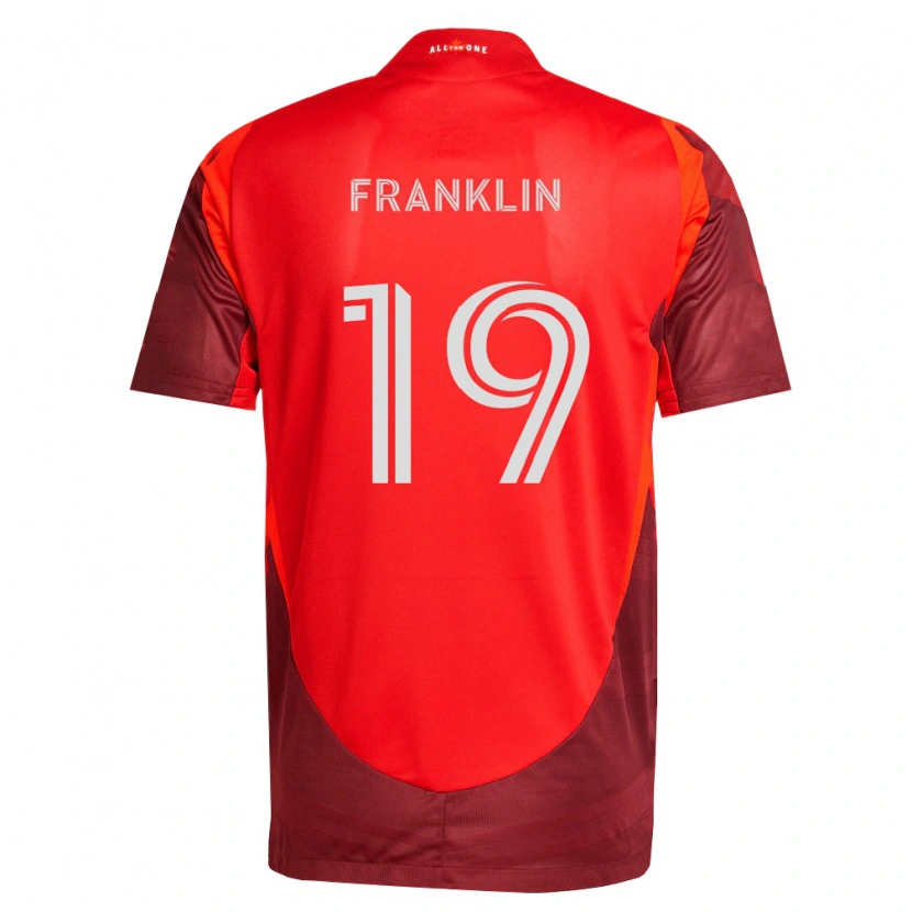 Danxen Heren Kobe Franklin #19 Bordeauxrood Thuisshirt Thuistenue 2026/27 T-Shirt België