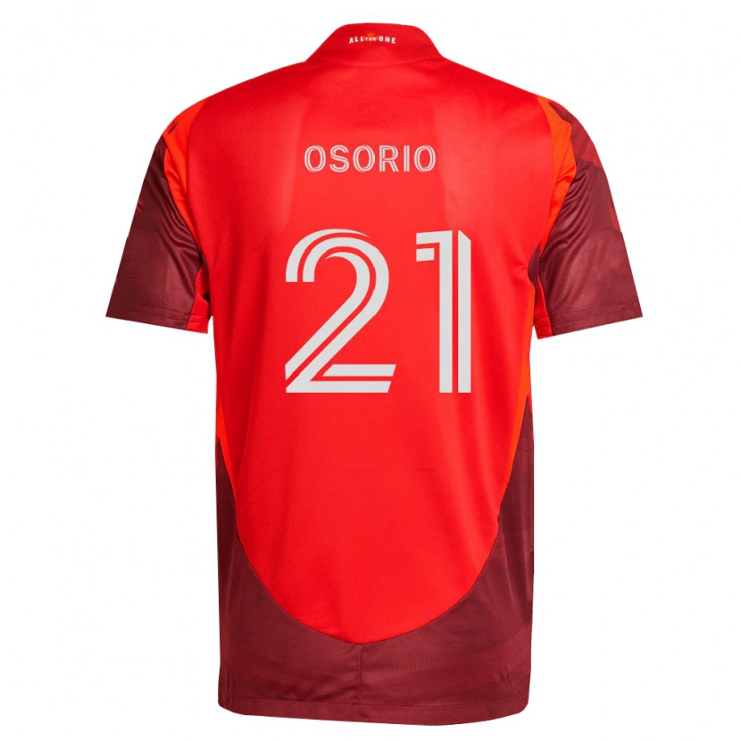Danxen Heren Jonathan Osorio #21 Bordeauxrood Thuisshirt Thuistenue 2026/27 T-Shirt België