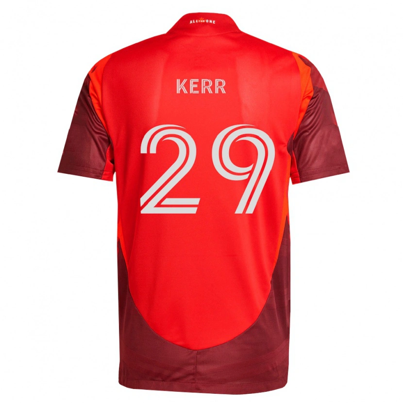 Danxen Heren Deandre Kerr #29 Bordeauxrood Thuisshirt Thuistenue 2026/27 T-Shirt België