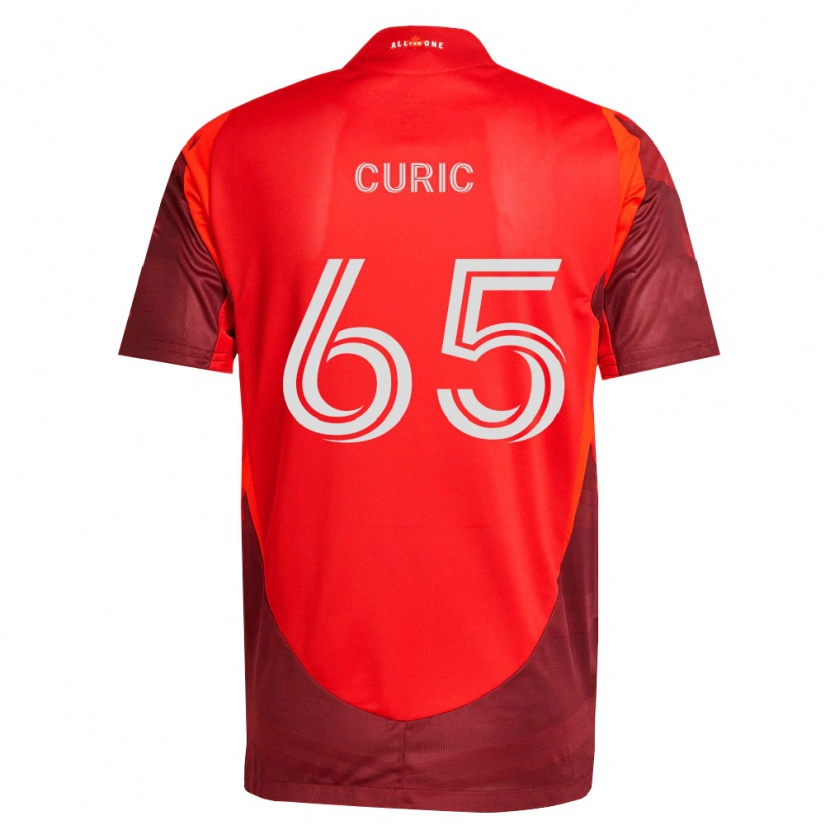 Danxen Heren Antony Curic #65 Bordeauxrood Thuisshirt Thuistenue 2026/27 T-Shirt België