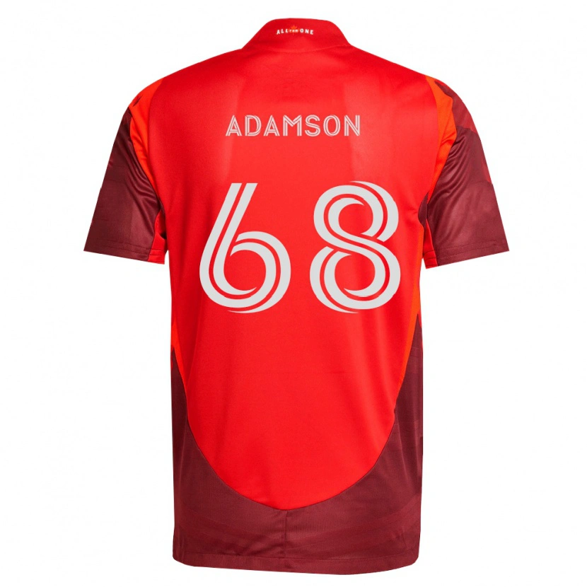Danxen Heren Demitre Adamson #68 Bordeauxrood Thuisshirt Thuistenue 2026/27 T-Shirt België