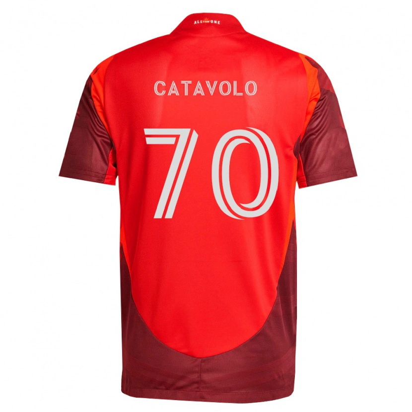 Danxen Heren Matthew Catavolo #70 Bordeauxrood Thuisshirt Thuistenue 2026/27 T-Shirt België