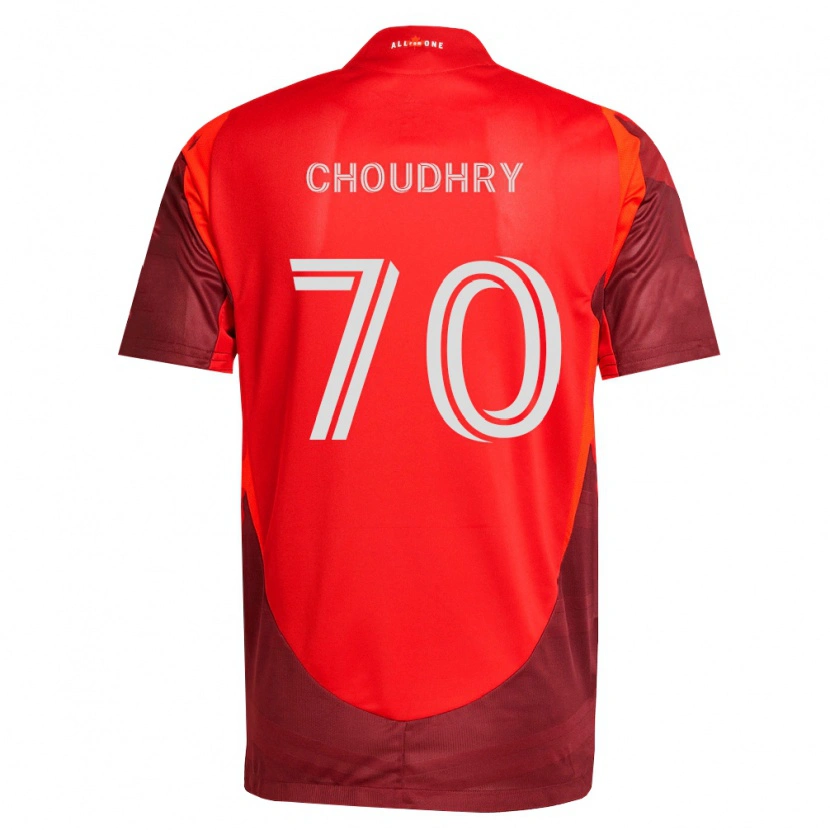 Danxen Heren Benjamin Choudhry #70 Bordeauxrood Thuisshirt Thuistenue 2026/27 T-Shirt België