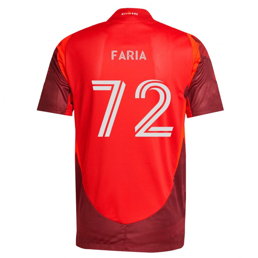 Danxen Heren Jordan Faria #72 Bordeauxrood Thuisshirt Thuistenue 2026/27 T-Shirt België