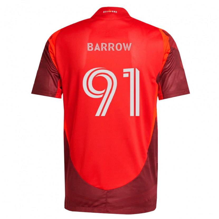 Danxen Heren Dékwon Barrow #91 Bordeauxrood Thuisshirt Thuistenue 2026/27 T-Shirt België