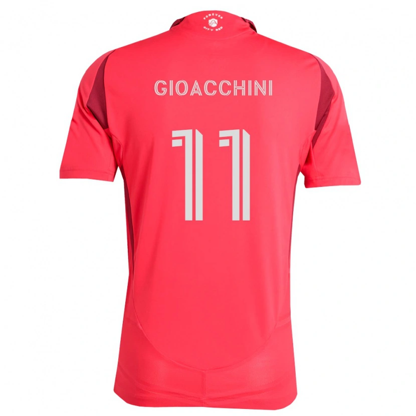 Danxen Heren Nicholas Gioacchini #11 Magenta Wit Thuisshirt Thuistenue 2026/27 T-Shirt België