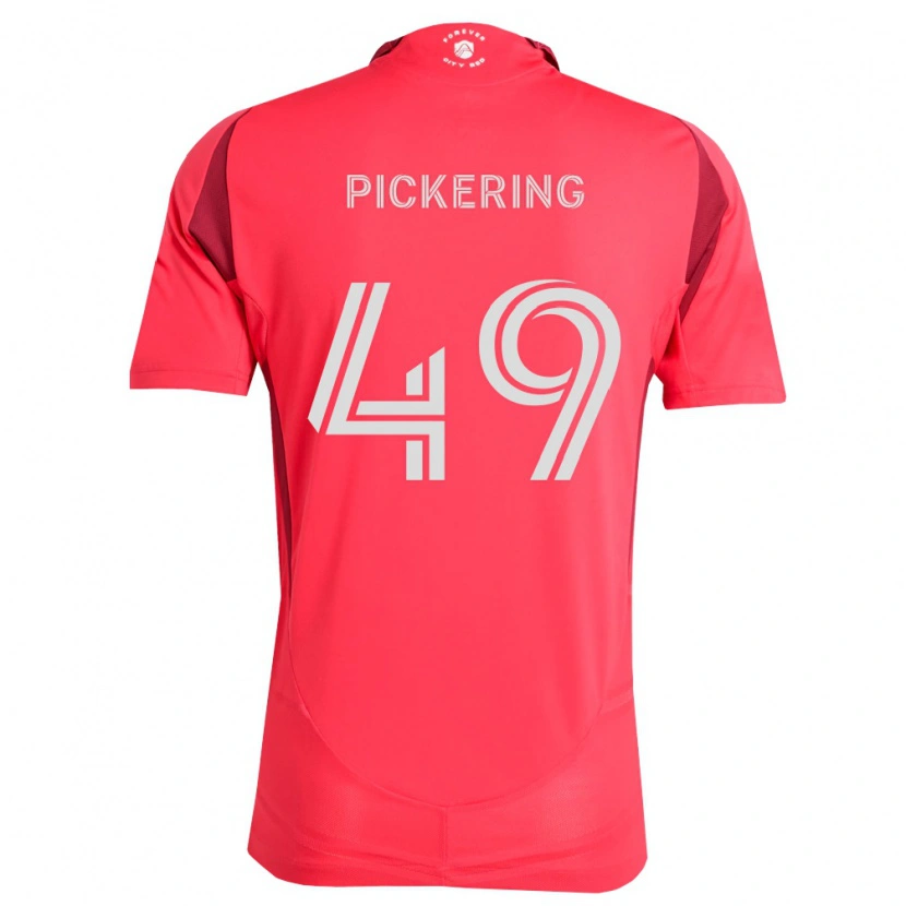 Danxen Heren Nighte Pickering #49 Magenta Wit Thuisshirt Thuistenue 2026/27 T-Shirt België