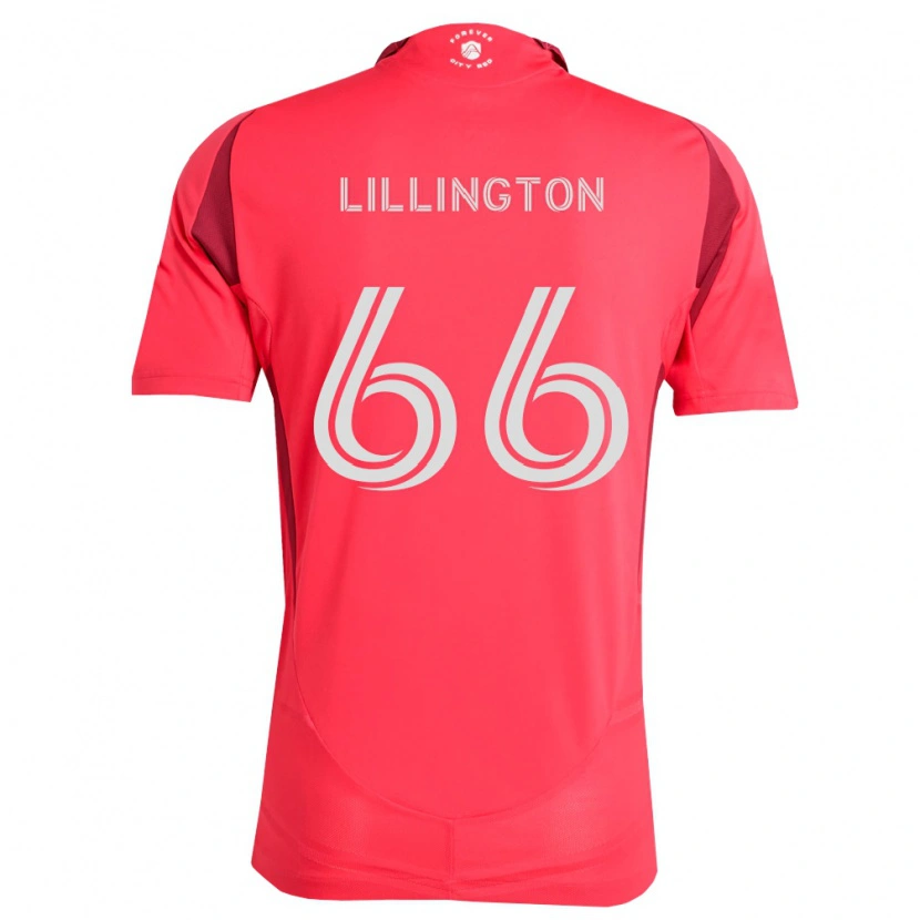 Danxen Heren Zack Lillington #66 Magenta Wit Thuisshirt Thuistenue 2026/27 T-Shirt België