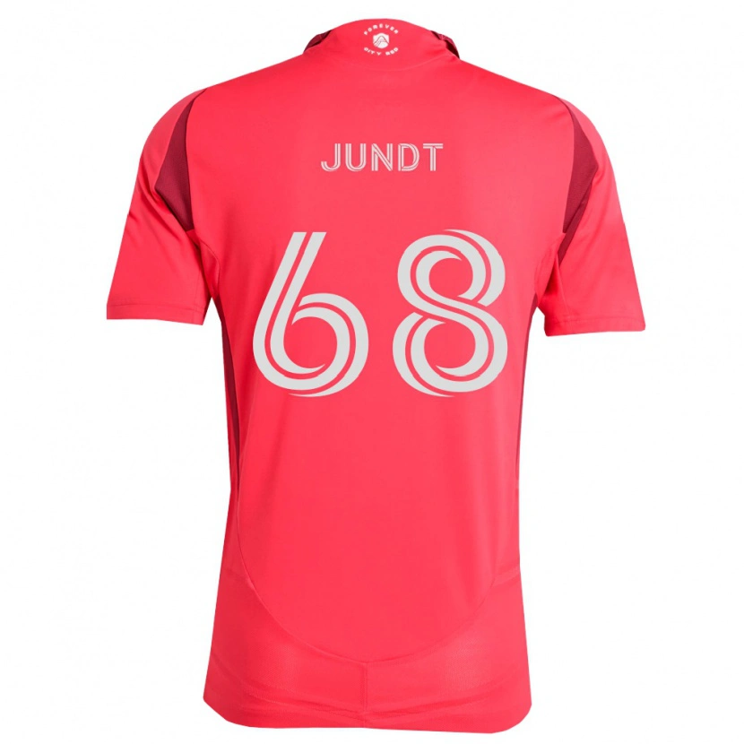 Danxen Heren Alexander Jundt #68 Magenta Wit Thuisshirt Thuistenue 2026/27 T-Shirt België
