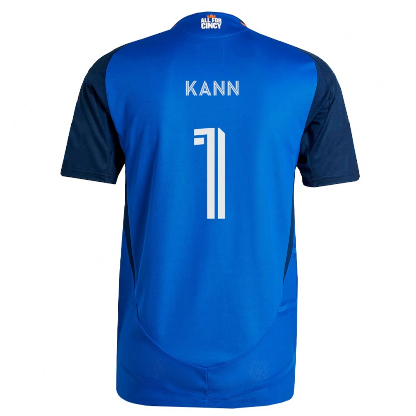 Danxen Heren Alec Kann #1 Koninklijk Blauw Oranje Thuisshirt Thuistenue 2026/27 T-Shirt België