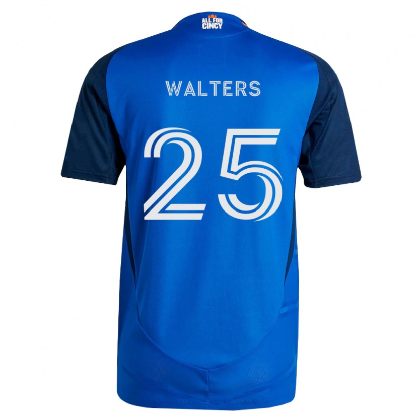 Danxen Heren Paul Walters #25 Koninklijk Blauw Oranje Thuisshirt Thuistenue 2026/27 T-Shirt België