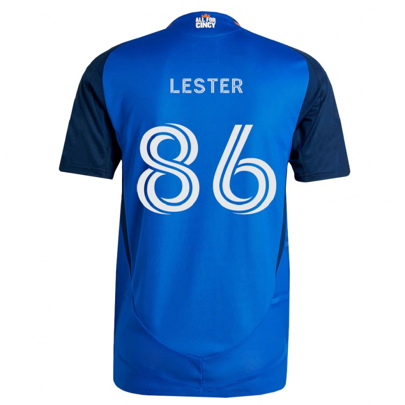 Danxen Heren Jaylen Lester #86 Koninklijk Blauw Oranje Thuisshirt Thuistenue 2026/27 T-Shirt België