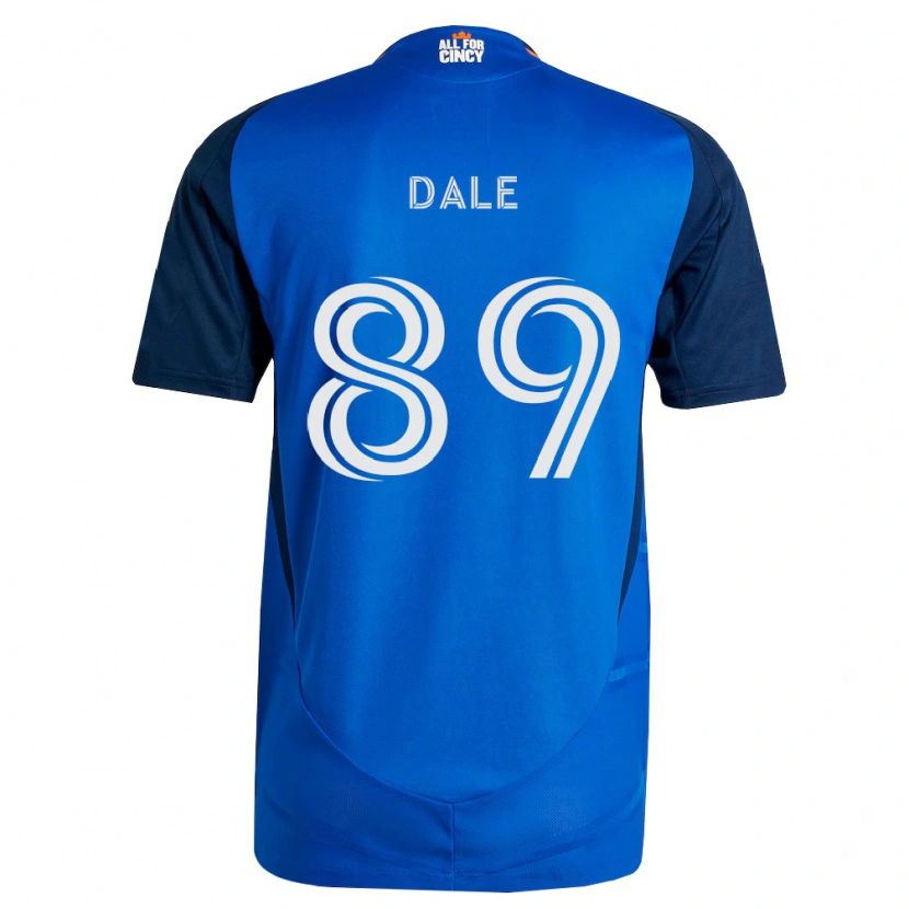 Danxen Heren Connor Dale #89 Koninklijk Blauw Oranje Thuisshirt Thuistenue 2026/27 T-Shirt België