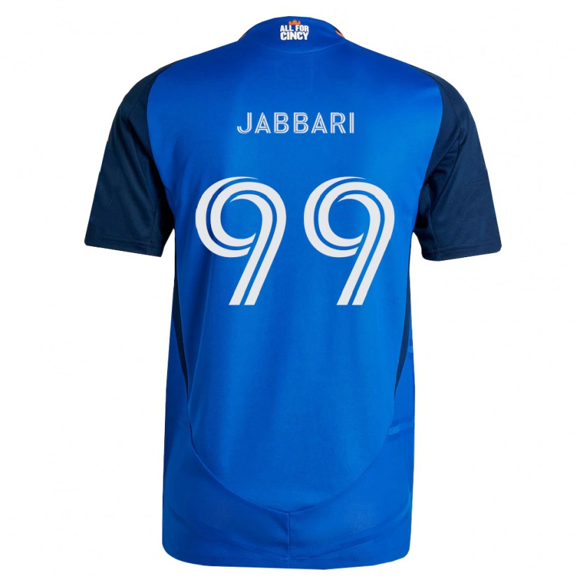 Danxen Heren Ayoub Jabbari #99 Koninklijk Blauw Oranje Thuisshirt Thuistenue 2026/27 T-Shirt België