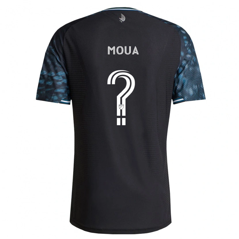 Danxen Heren Nathan Moua #0 Zwart Wit Thuisshirt Thuistenue 2026/27 T-Shirt België