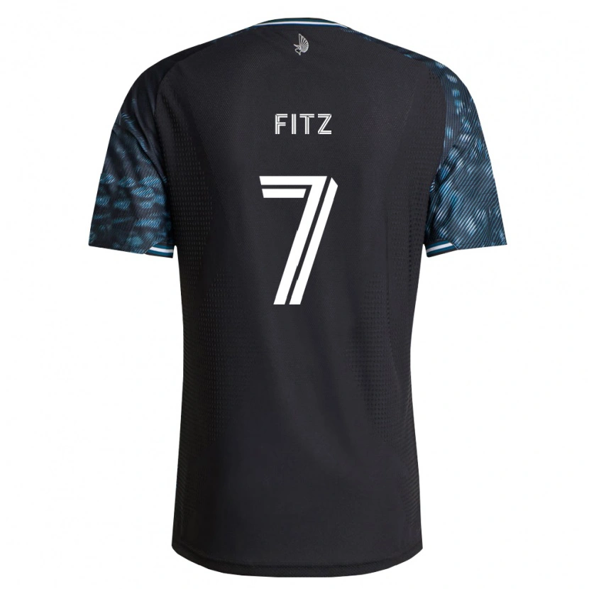 Danxen Heren Dominik Fitz #7 Zwart Wit Thuisshirt Thuistenue 2026/27 T-Shirt België