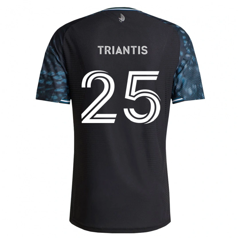 Danxen Heren Nectarios Triantis #25 Zwart Wit Thuisshirt Thuistenue 2026/27 T-Shirt België