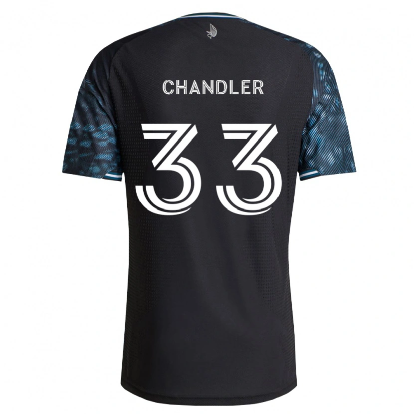 Danxen Heren Kieran Chandler #33 Zwart Wit Thuisshirt Thuistenue 2026/27 T-Shirt België