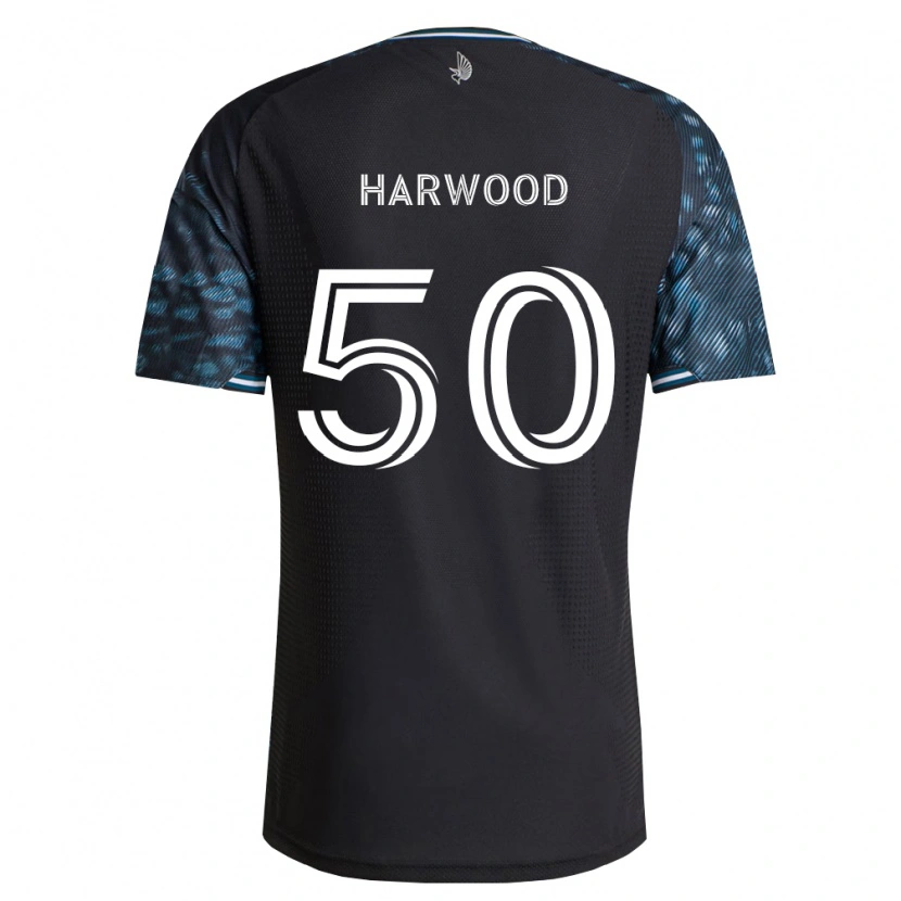 Danxen Heren Max Harwood #50 Zwart Wit Thuisshirt Thuistenue 2026/27 T-Shirt België