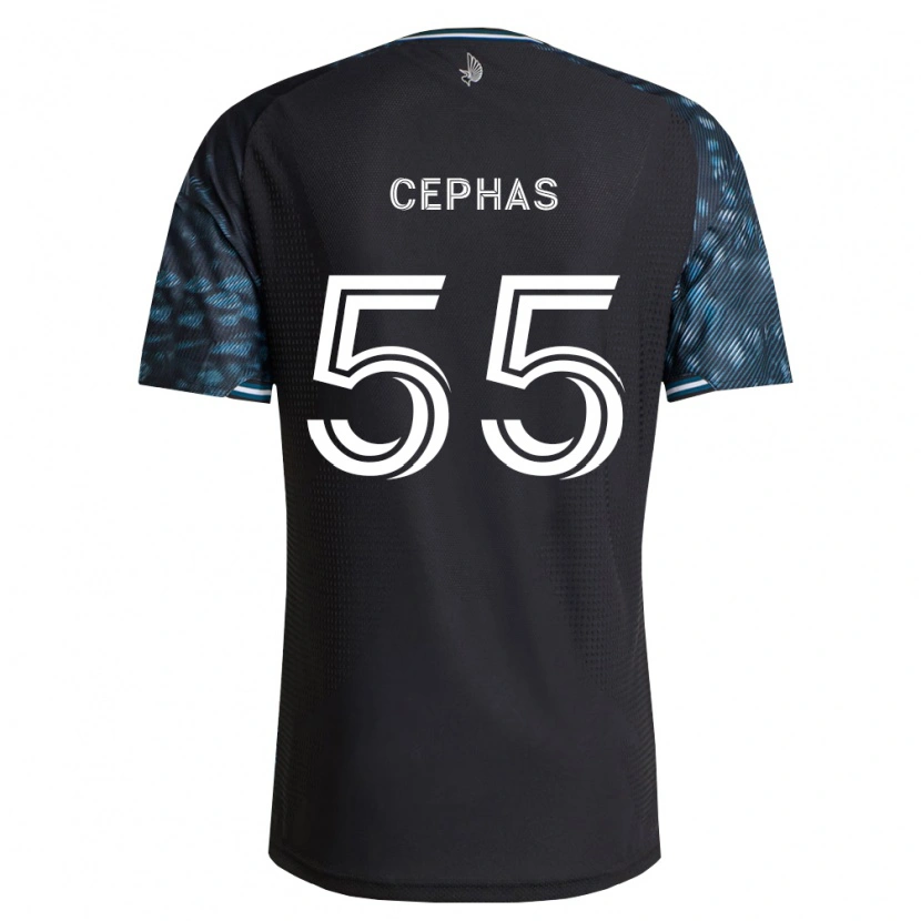 Danxen Heren Jumel Cephas #55 Zwart Wit Thuisshirt Thuistenue 2026/27 T-Shirt België