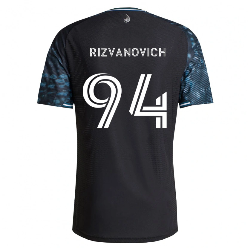 Danxen Heren Kayne Rizvanovich #94 Zwart Wit Thuisshirt Thuistenue 2026/27 T-Shirt België