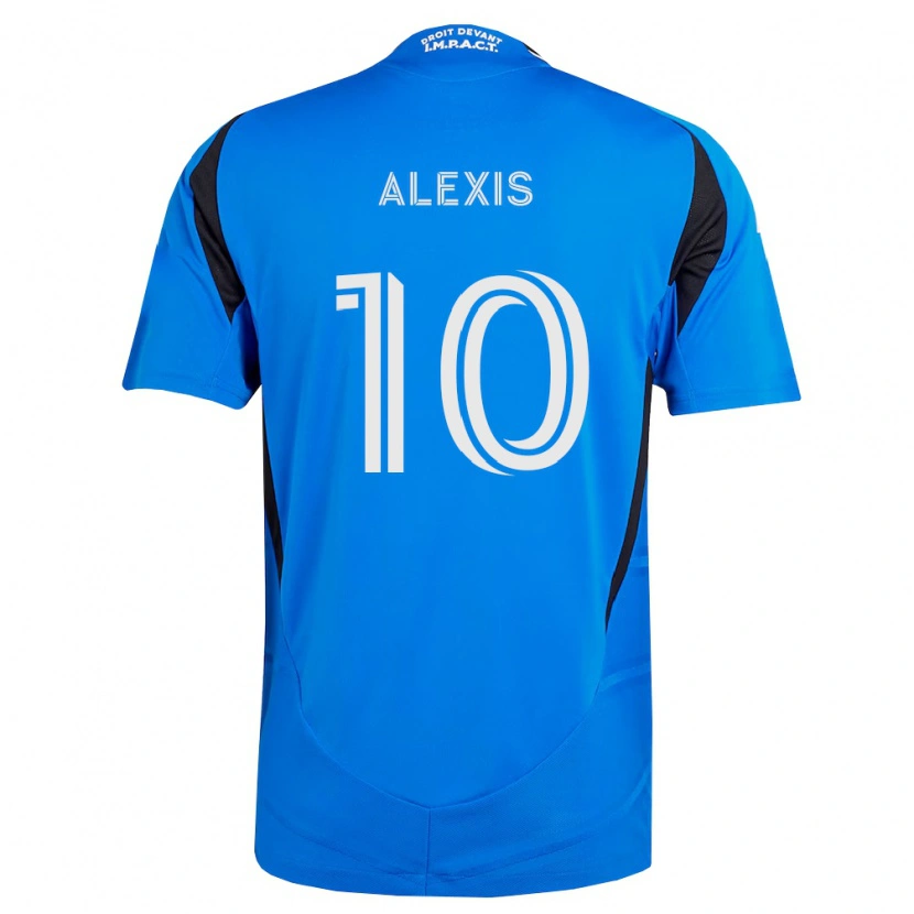 Danxen Heren Alexis Sánchez #10 Blauw Wit Zwart Thuisshirt Thuistenue 2026/27 T-Shirt België