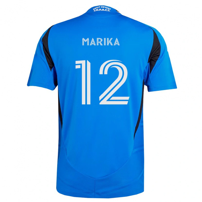 Danxen Heren Martineau Marika #12 Blauw Wit Zwart Thuisshirt Thuistenue 2026/27 T-Shirt België