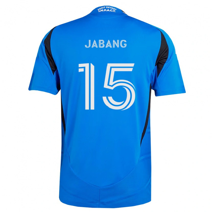 Danxen Heren Ousman Jabang #15 Blauw Wit Zwart Thuisshirt Thuistenue 2026/27 T-Shirt België