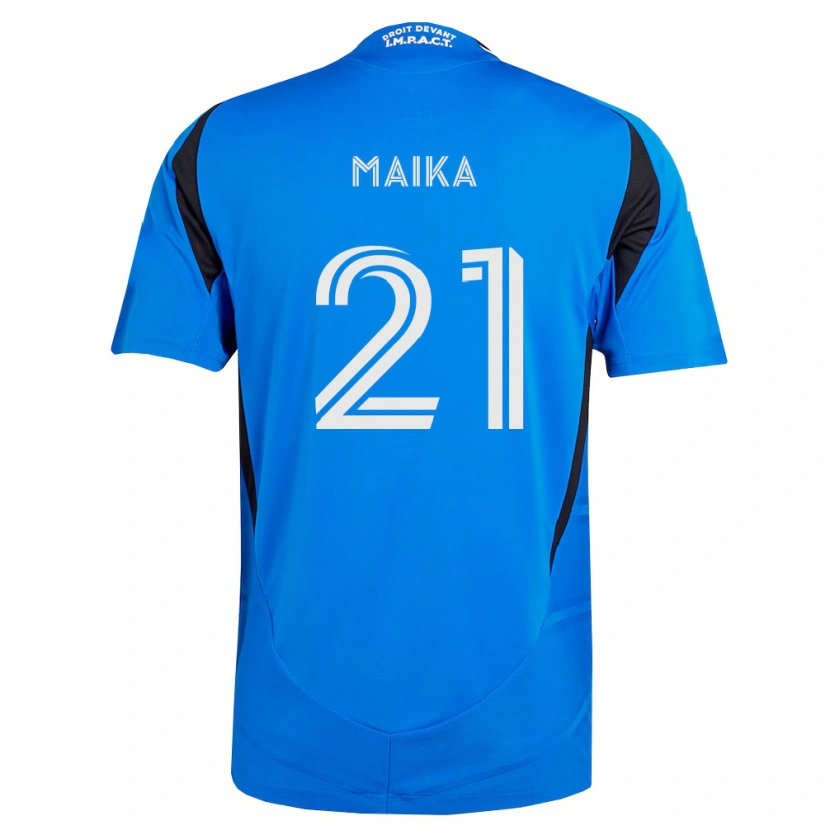 Danxen Heren Pouliot Maika #21 Blauw Wit Zwart Thuisshirt Thuistenue 2026/27 T-Shirt België